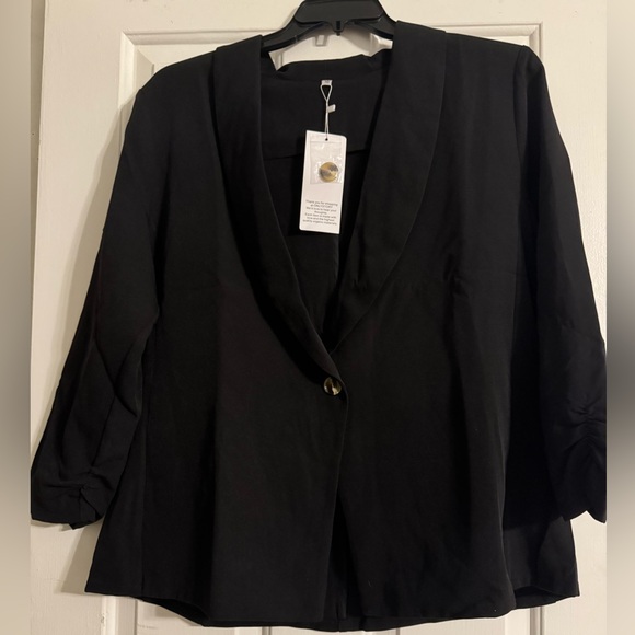 Only Tory Elegant Black Blazer - Picture 1 of 3